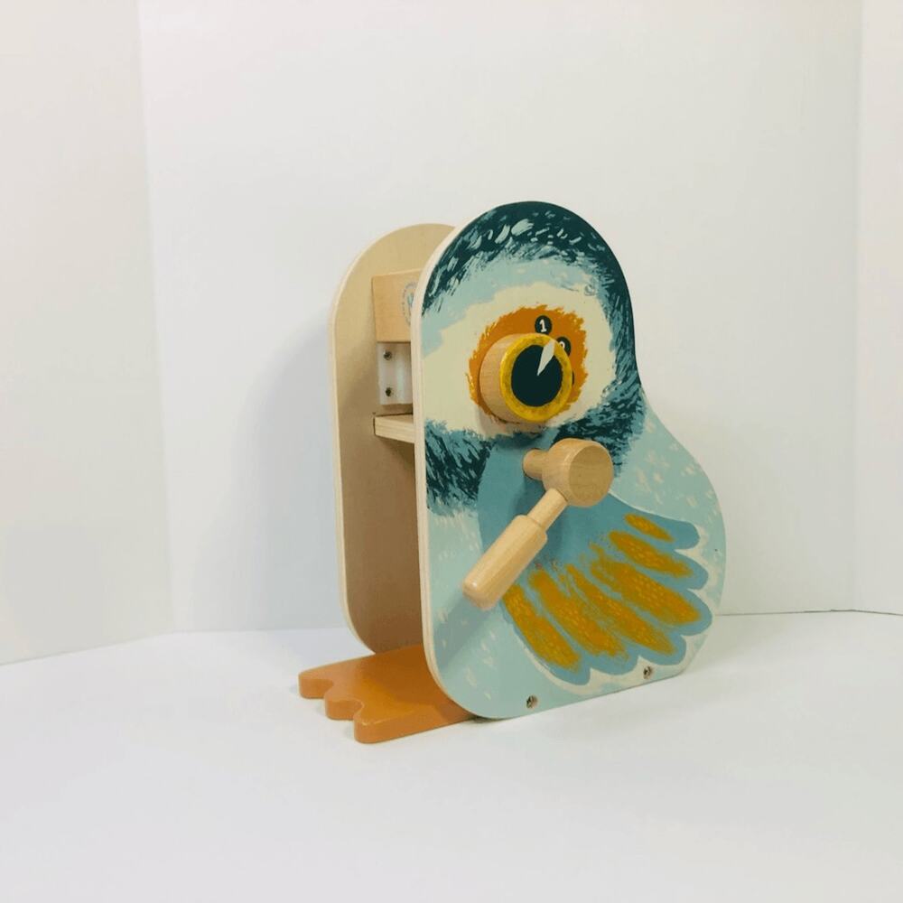 manhattan toy wooden espresso‎ bird/owl replacement base ONLY 2020 play pretend